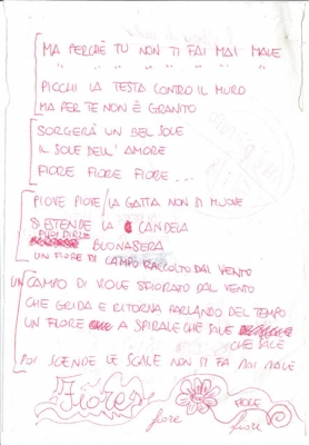 fiore testo 1 fiore testo 1